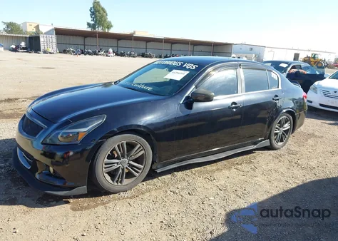 2013 Infiniti G37 Journey from USA, damaged, VIN JN1CV6AP7DM303355